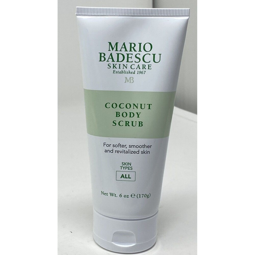 Mario Badescu Coconut Body Scrub‎ For All Skin Types 170g 6oz Body Care Sealed